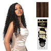 image:imageSensationnel Empire Feather Crochet Braiding Hair  Loose Deep Human Hair for Boho Braids and Miracle Knots Pre Separated 50 strands 10 inch 1 JETBLACKS430