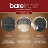 image:imageSensationnel Barelace 13x8 LaceWig  Unit 3  1 JETBLACK Lace Front Synthetic Glueless 180 Degree PrePlucked HairlineMOCHABROWN