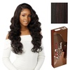 image:imageSensationnel Barelace 13x8 LaceWig  Unit 2  1 JETBLACK Lace Front Synthetic Glueless 180 Degree PrePlucked HairlineFHDARKCHERRY