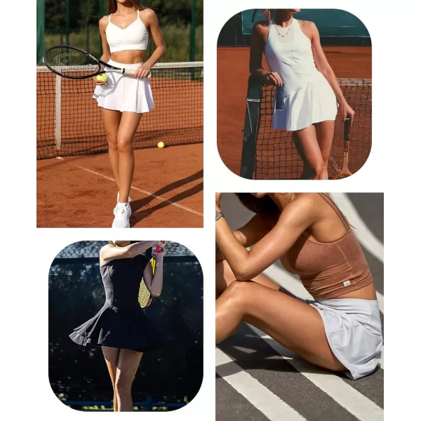 Athletic Skorts for Women Workout Running Gym Shorts Tennis Golf Skirts for Girl with Pocket)