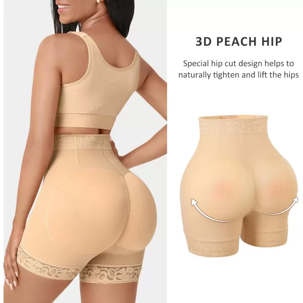 Body Shaper for Women Butt Lifting Shapewear Tummy Control Panties with Hook Zipper Closure