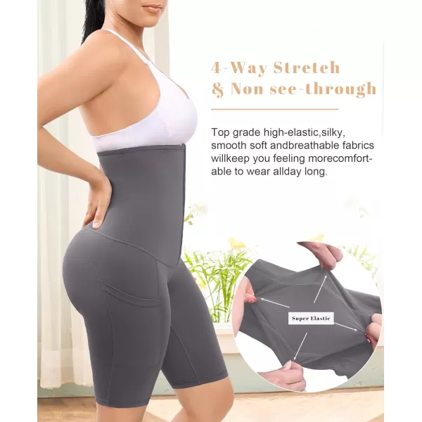 Body Shaper for Women Tummy Control High Waist Shapewear Faja Shorts Thigh Slimmer Corset Waist Trainer Pants