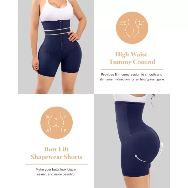 Body Shaper for Women Tummy Control High Waist Shapewear Faja Shorts Thigh Slimmer Corset Waist Trainer Pants