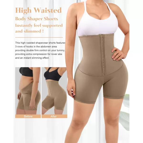 Body Shaper for Women Tummy Control High Waist Shapewear Faja Shorts Thigh Slimmer Corset Waist Trainer Pants