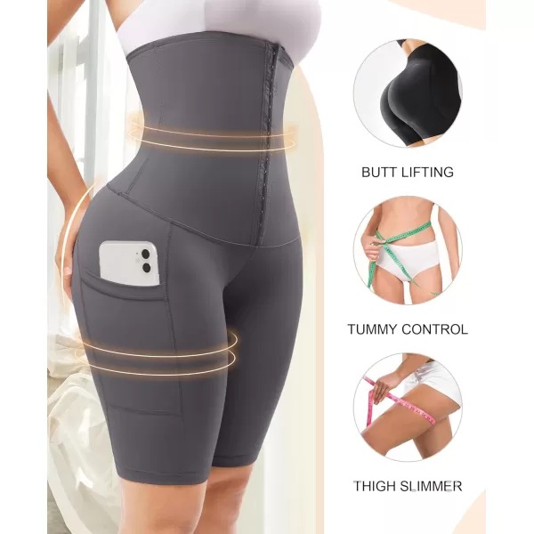 Body Shaper for Women Tummy Control High Waist Shapewear Faja Shorts Thigh Slimmer Corset Waist Trainer Pants
