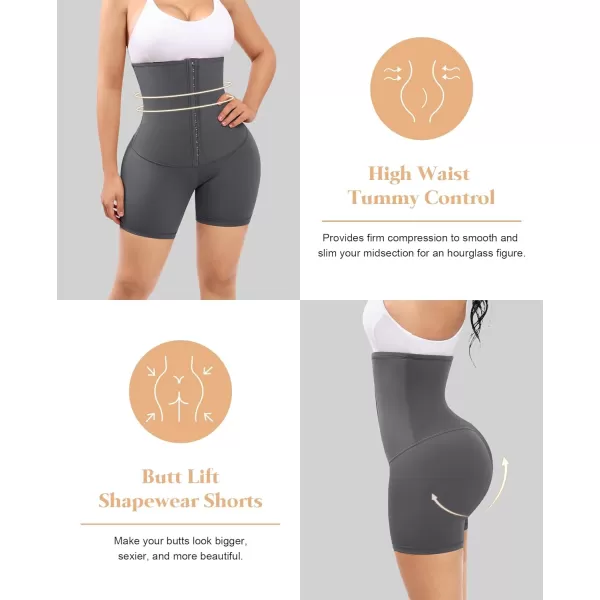 Body Shaper for Women Tummy Control High Waist Shapewear Faja Shorts Thigh Slimmer Corset Waist Trainer Pants