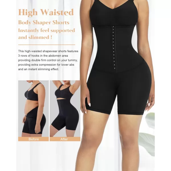 Body Shaper for Women Tummy Control High Waist Shapewear Faja Shorts Thigh Slimmer Corset Waist Trainer Pants