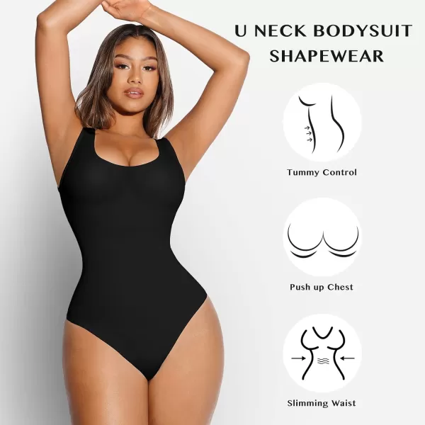 Bodysuit for Women Tummy Control Seamless Fashion Going Out Sleeveless Tank Tops Bodysuit