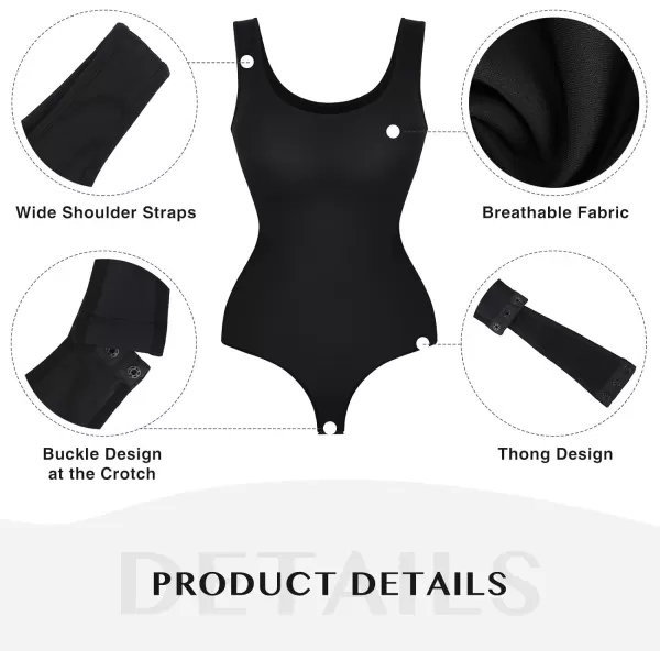 Bodysuit for Women Tummy Control Seamless Fashion Going Out Sleeveless Tank Tops Bodysuit