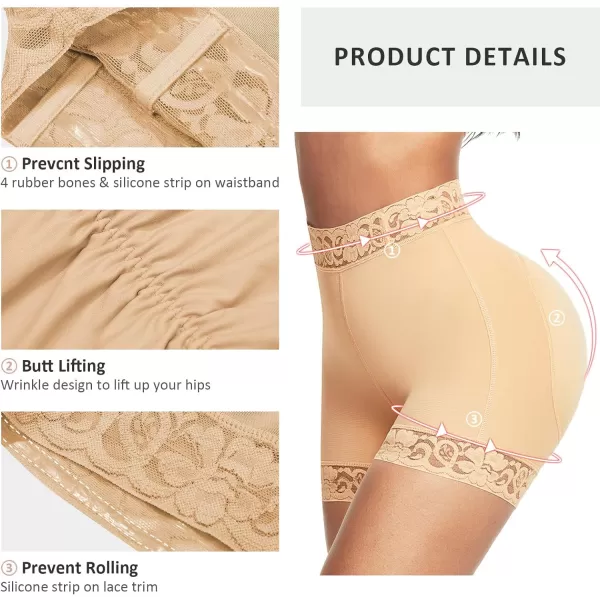 Butt Lifter Panties Hip Enhancer Shapewear Tummy Control Body Shaper Faja Shorts