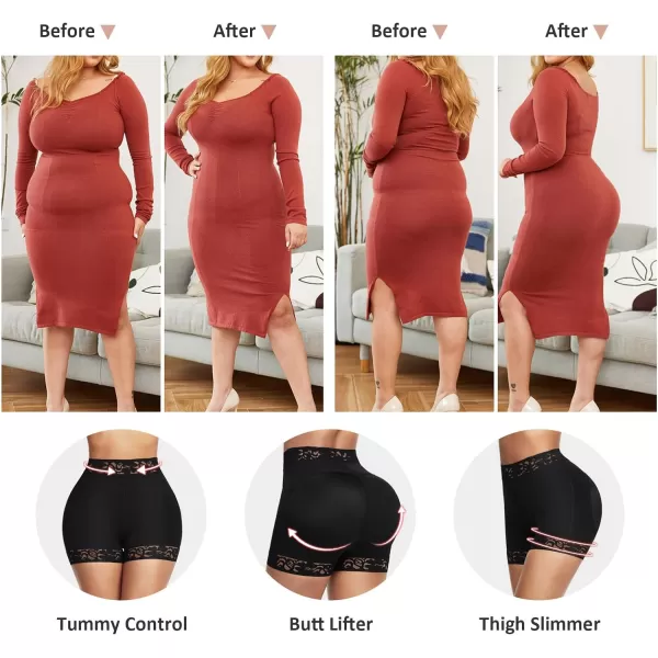 Butt Lifter Panties Hip Enhancer Shapewear Tummy Control Body Shaper Faja Shorts