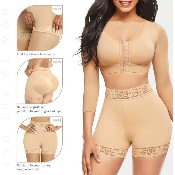 Butt Lifter Panties Hip Enhancer Shapewear Tummy Control Body Shaper Faja Shorts