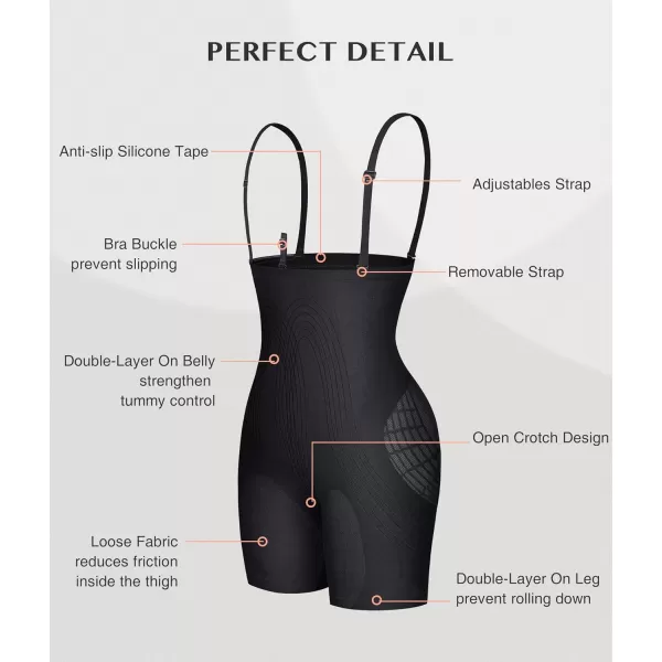 Butt Lifting Shapewear Fajas Colombianas Body Shaper for Women Tummy Control High Waist Fajas