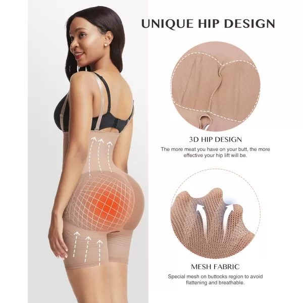 Butt Lifting Shapewear Fajas Colombianas Body Shaper for Women Tummy Control High Waist Fajas