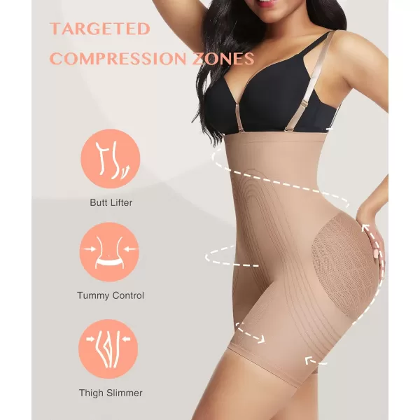 Butt Lifting Shapewear Fajas Colombianas Body Shaper for Women Tummy Control High Waist Fajas