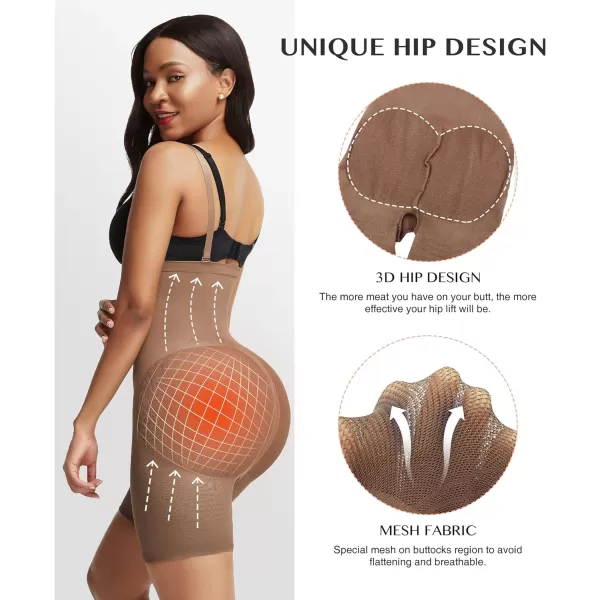 Butt Lifting Shapewear Fajas Colombianas Body Shaper for Women Tummy Control High Waist Fajas
