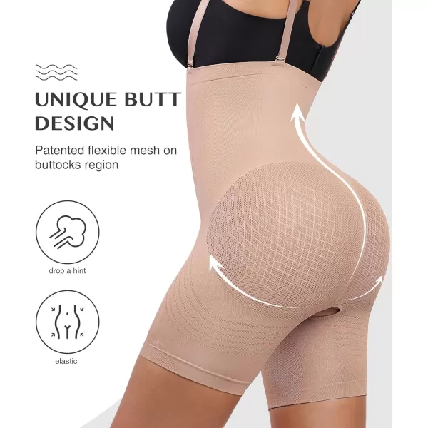 Butt Lifting Shapewear Fajas Colombianas Body Shaper for Women Tummy Control High Waist Fajas