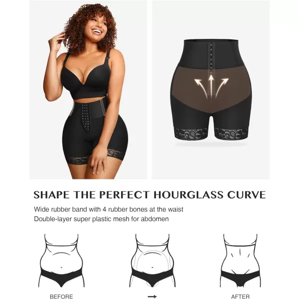 Butt Lifting Shapewear for Women Tummy Control Body Shaper Faja Shorts Butt Hip Enhancer Shapewear Panties
