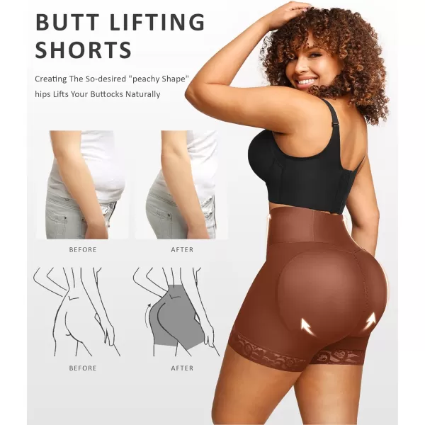 Butt Lifting Shapewear for Women Tummy Control Body Shaper Faja Shorts Butt Hip Enhancer Shapewear Panties