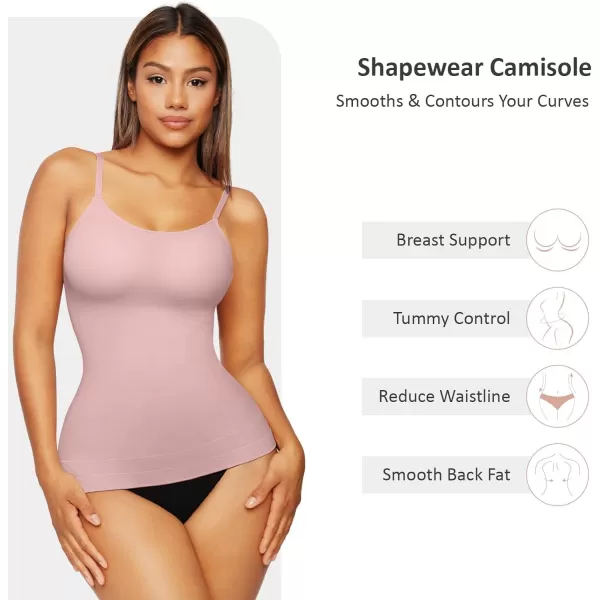 Camisole for Women Tummy Control Cami Shaper Seamless Compression Tank Top Shapewear for Women