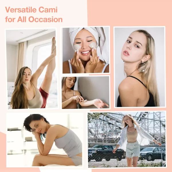 Camisole for Women Tummy Control Cami Shaper Seamless Compression Tank Top Shapewear for Women