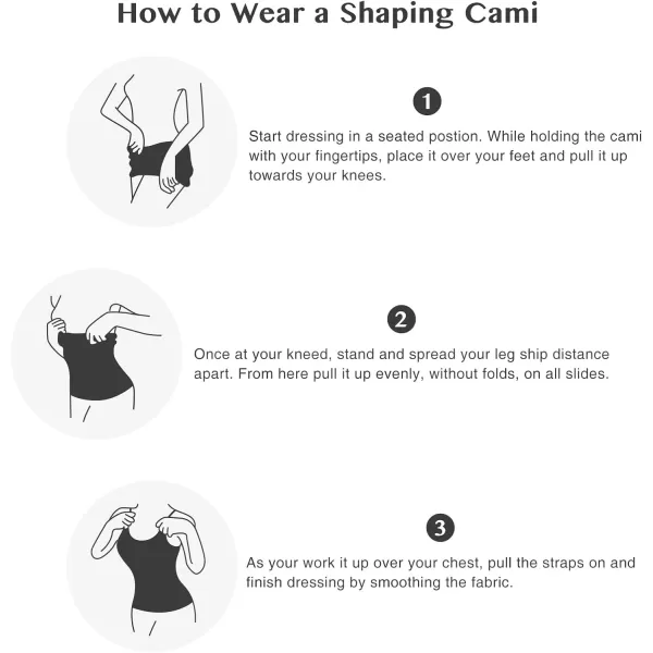 Compression Cami for Women Tummy Control Camisole with Padded Bras Scoop Neck Shapewear Tank Tops
