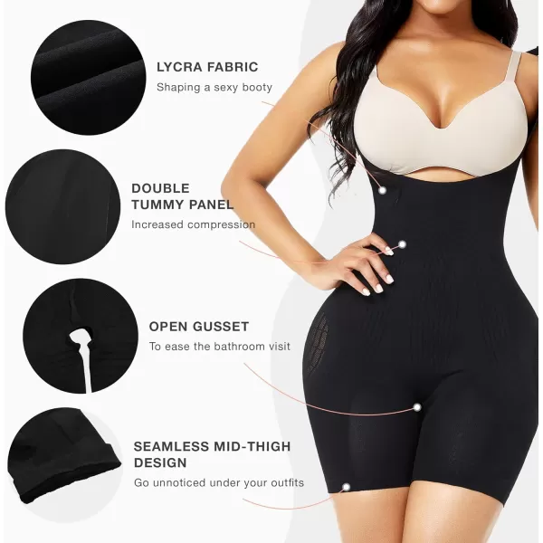 Fajas Colombianas Full Body Shaper for Women Tummy Control Butt Lifting Shapewear Post Surgery Compression Garment