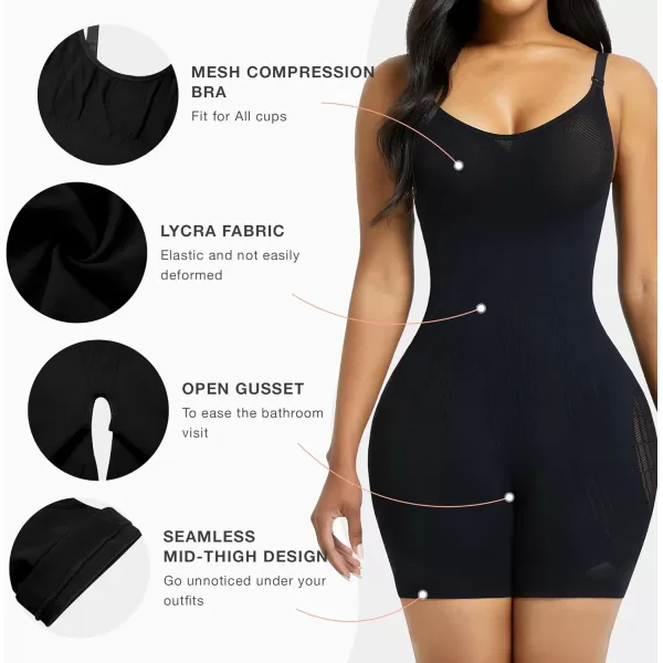 Fajas Colombianas Full Body Shaper for Women Tummy Control Butt Lifting Shapewear Post Surgery Compression Garment