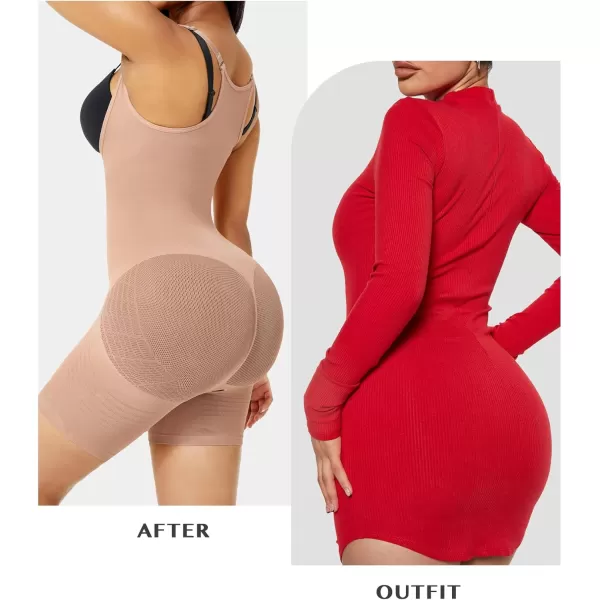 Fajas Colombianas Full Body Shaper for Women Tummy Control Butt Lifting Shapewear Post Surgery Compression Garment
