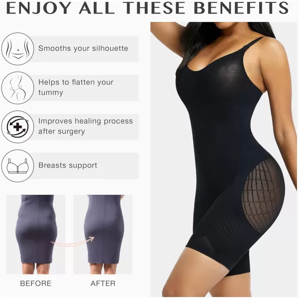 Fajas Colombianas Full Body Shaper for Women Tummy Control Butt Lifting Shapewear Post Surgery Compression Garment