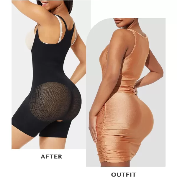 Fajas Colombianas Full Body Shaper for Women Tummy Control Butt Lifting Shapewear Post Surgery Compression Garment