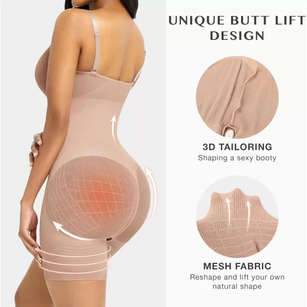 Fajas Colombianas Full Body Shaper for Women Tummy Control Butt Lifting Shapewear Post Surgery Compression Garment