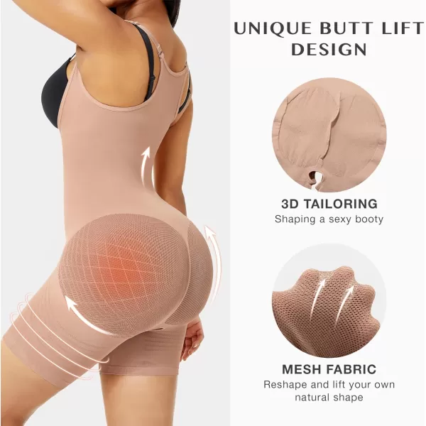 Fajas Colombianas Full Body Shaper for Women Tummy Control Butt Lifting Shapewear Post Surgery Compression Garment