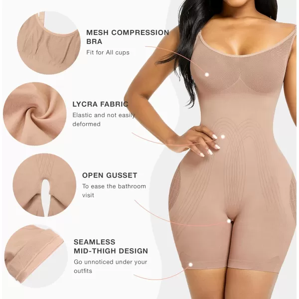 Fajas Colombianas Full Body Shaper for Women Tummy Control Butt Lifting Shapewear Post Surgery Compression Garment