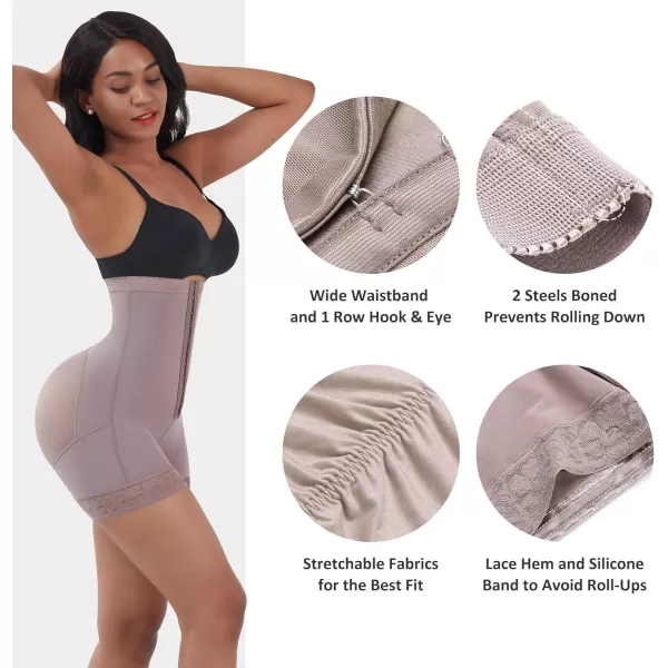 Fajas Colombianas Moldeadoras Butt Lifting Shapewear Tummy Control for Women Faja Shorts