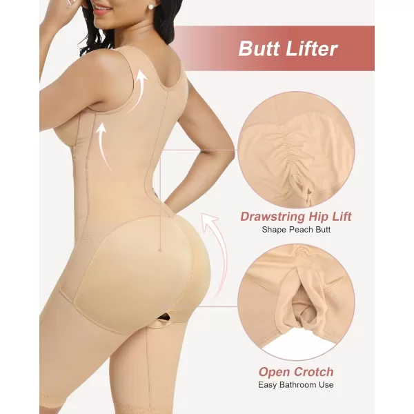 Fajas Colombianas Moldeadoras Shapewear BBL for Women Tummy Control Stage 2 Post Surgery Compression Garment