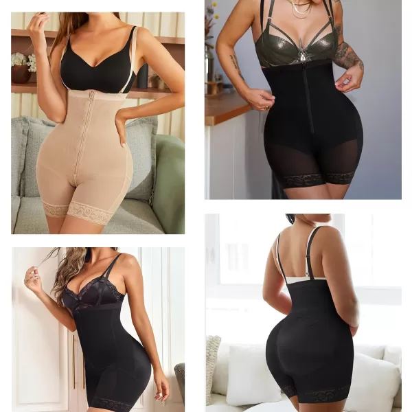 Fajas Colombianas Shapewear for Women Seamless Firm Triple Control Plus Size Tummy Control Butt Lifter