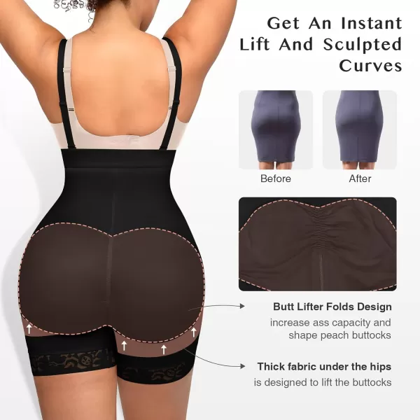 Fajas Colombianas Shapewear for Women Seamless Firm Triple Control Plus Size Tummy Control Butt Lifter