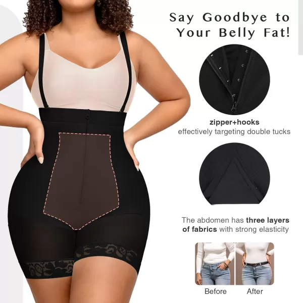 Fajas Colombianas Shapewear for Women Seamless Firm Triple Control Plus Size Tummy Control Butt Lifter