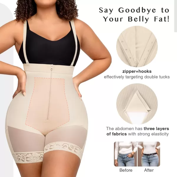 Fajas Colombianas Shapewear for Women Seamless Firm Triple Control Plus Size Tummy Control Butt Lifter