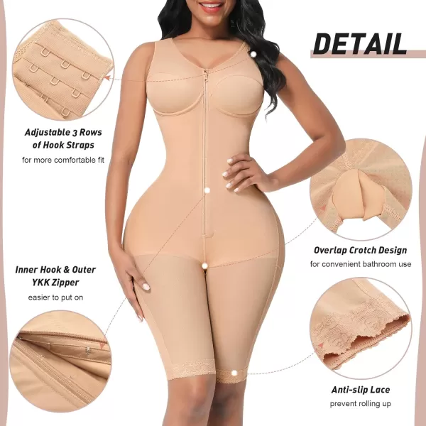 Fajas Colombianas Tummy Control Post Surgery Body Shaper Compression Butt Lifter Shapewear
