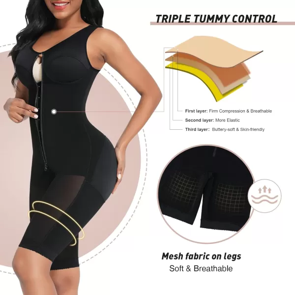 Fajas Colombianas Tummy Control Post Surgery Body Shaper Compression Butt Lifter Shapewear