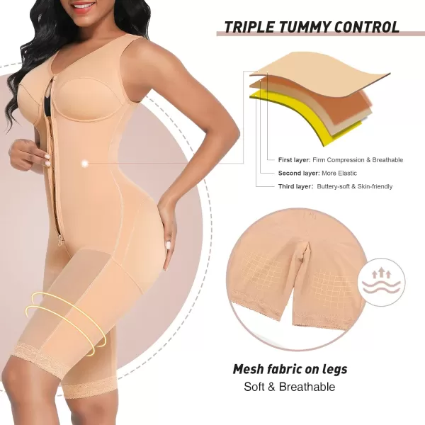 Fajas Colombianas Tummy Control Post Surgery Body Shaper Compression Butt Lifter Shapewear