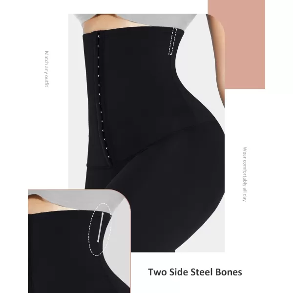 High Waisted Leggings Tummy Control for Women Corset Waist Trainer Thigh Slimming Compression Yoga Pants