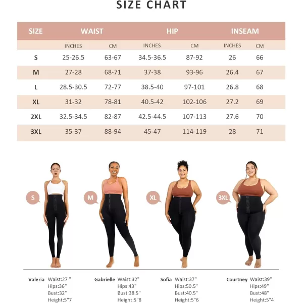 High Waisted Leggings Tummy Control for Women Corset Waist Trainer Thigh Slimming Compression Yoga Pants
