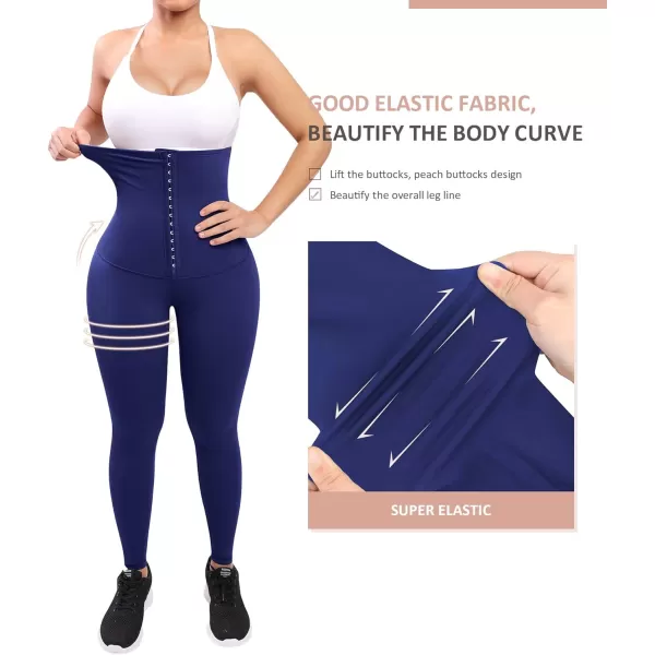High Waisted Leggings Tummy Control for Women Corset Waist Trainer Thigh Slimming Compression Yoga Pants