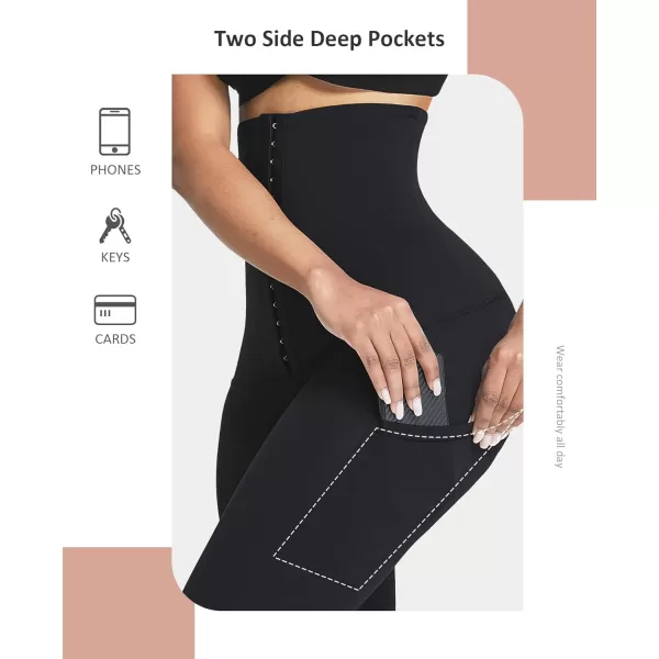 High Waisted Leggings Tummy Control for Women Corset Waist Trainer Thigh Slimming Compression Yoga Pants