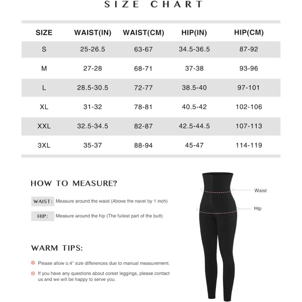 High Waisted Leggings Tummy Control for Women Corset Waist Trainer Thigh Slimming Compression Yoga Pants