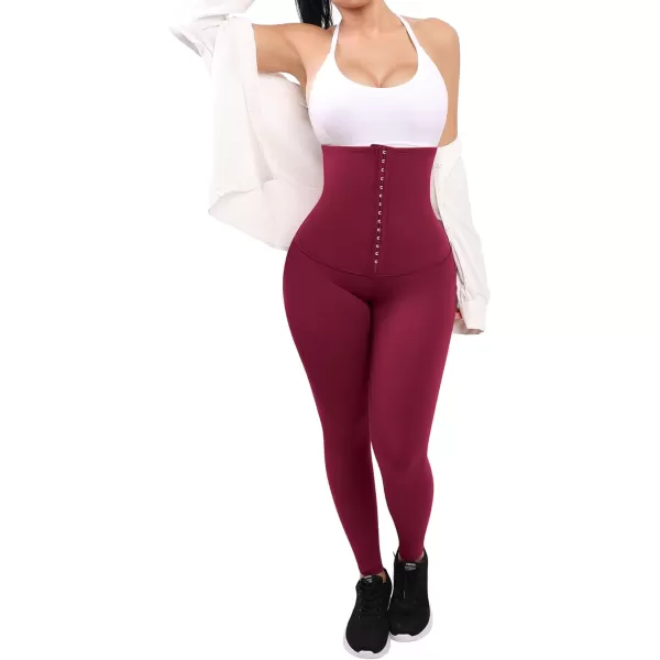 High Waisted Leggings Tummy Control for Women Corset Waist Trainer Thigh Slimming Compression Yoga Pants