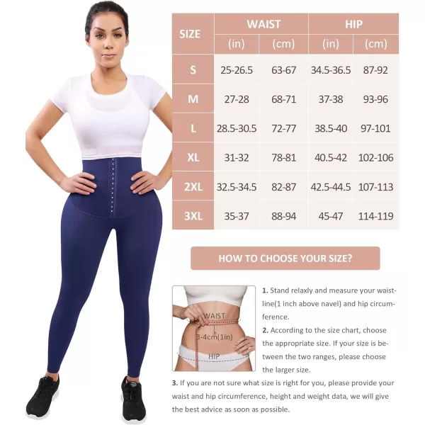 High Waisted Leggings Tummy Control for Women Corset Waist Trainer Thigh Slimming Compression Yoga Pants